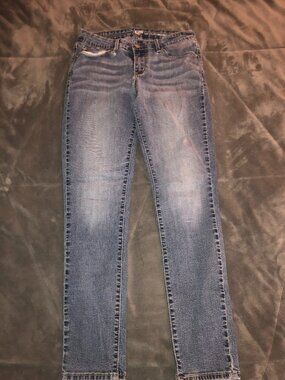 Levis Denizen Modern Skinny Jeans; Straight Leg; 28 Waist; 32 Long; Size 6M